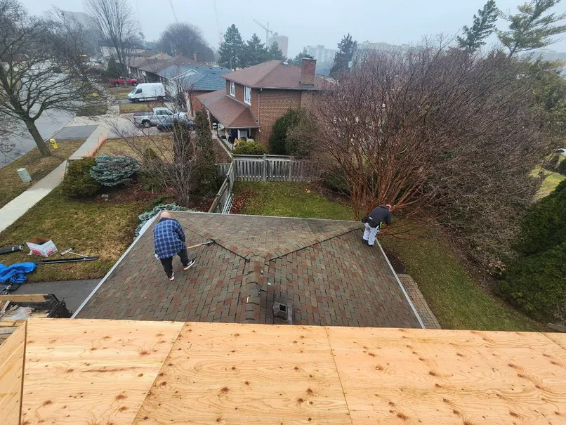 Alba Tech Roofing residential roof work in Toronto